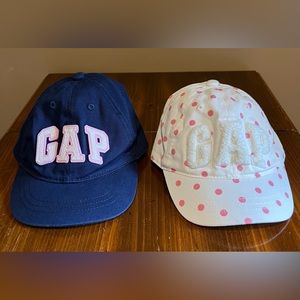 BABY GAP Logo Baseball Hats SIZE S/M, both for $11